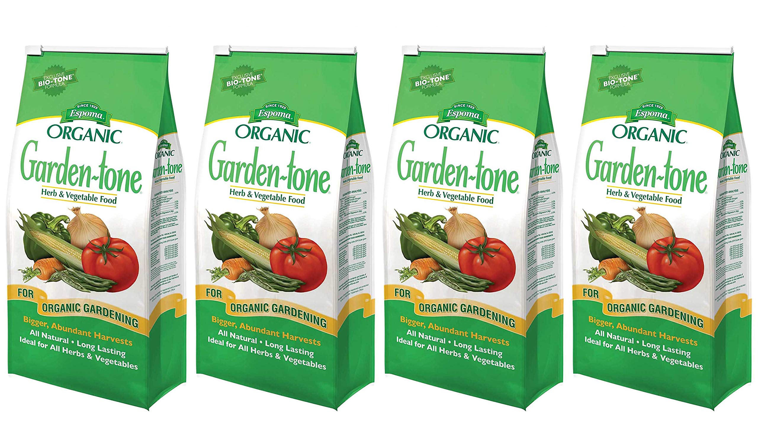Espoma GT4 4-Pound Garden-Tone 3-4-4 Plant Food (Fоur Paсk)