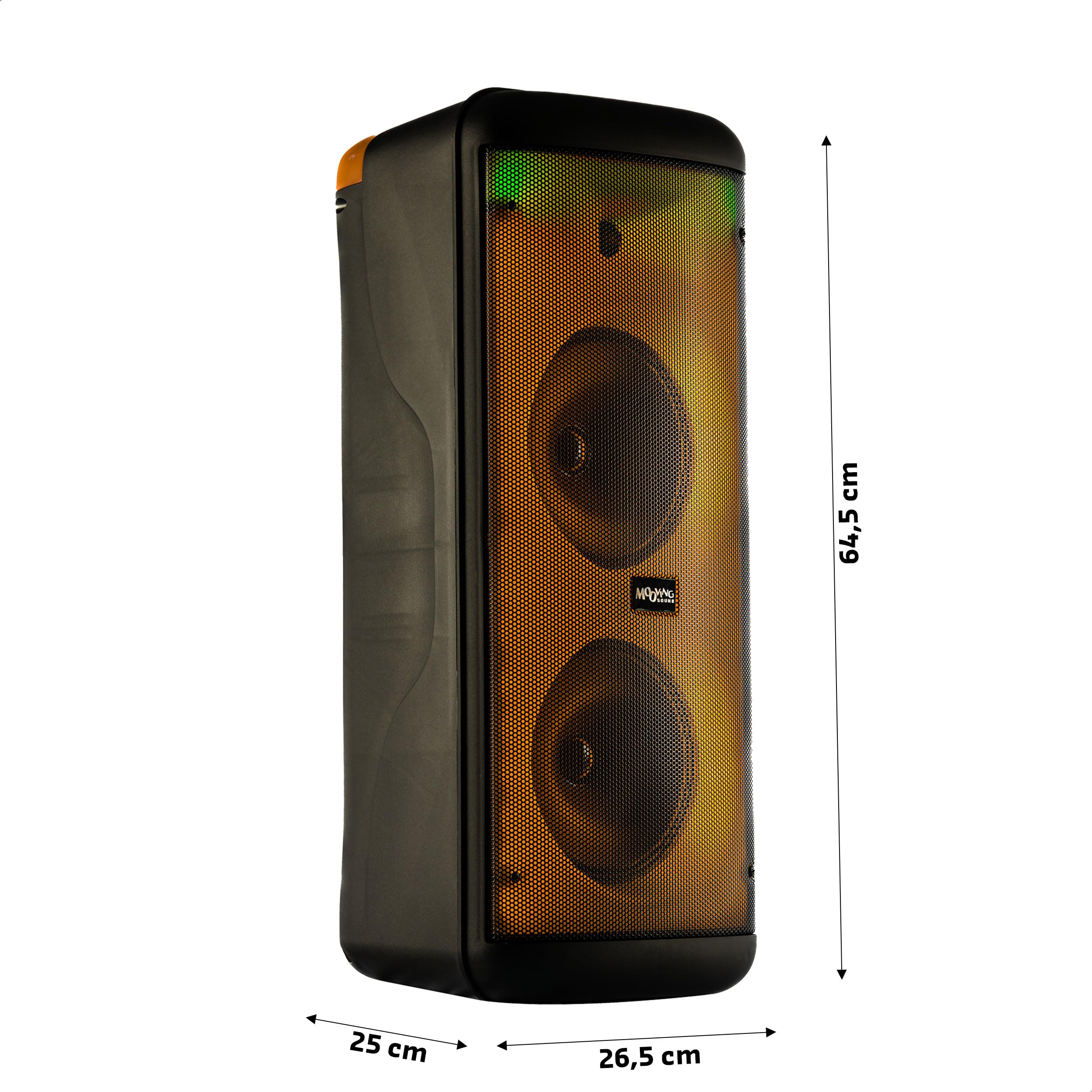 Party Light & Sound - Vrijstaande luidspreker met accu MS