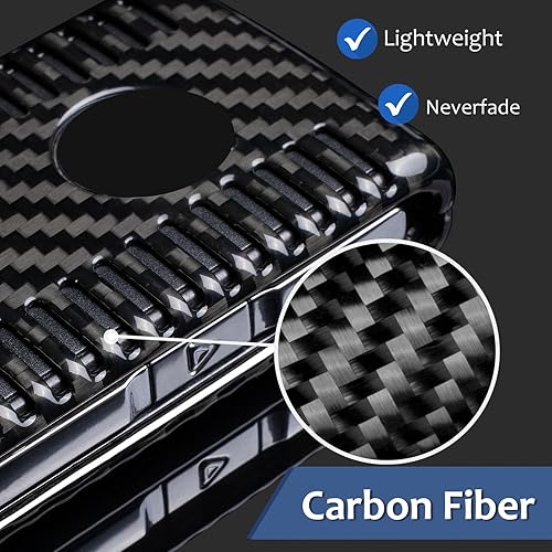 Miniatura 3 de Funda para llavero de fibra de carbono real para Volvo, protector de llavero para Volvo XC40 T4 T5 XC90 T5 T6 T8 B5 B6 V90 T5 B5 Polestar 1 Polestar