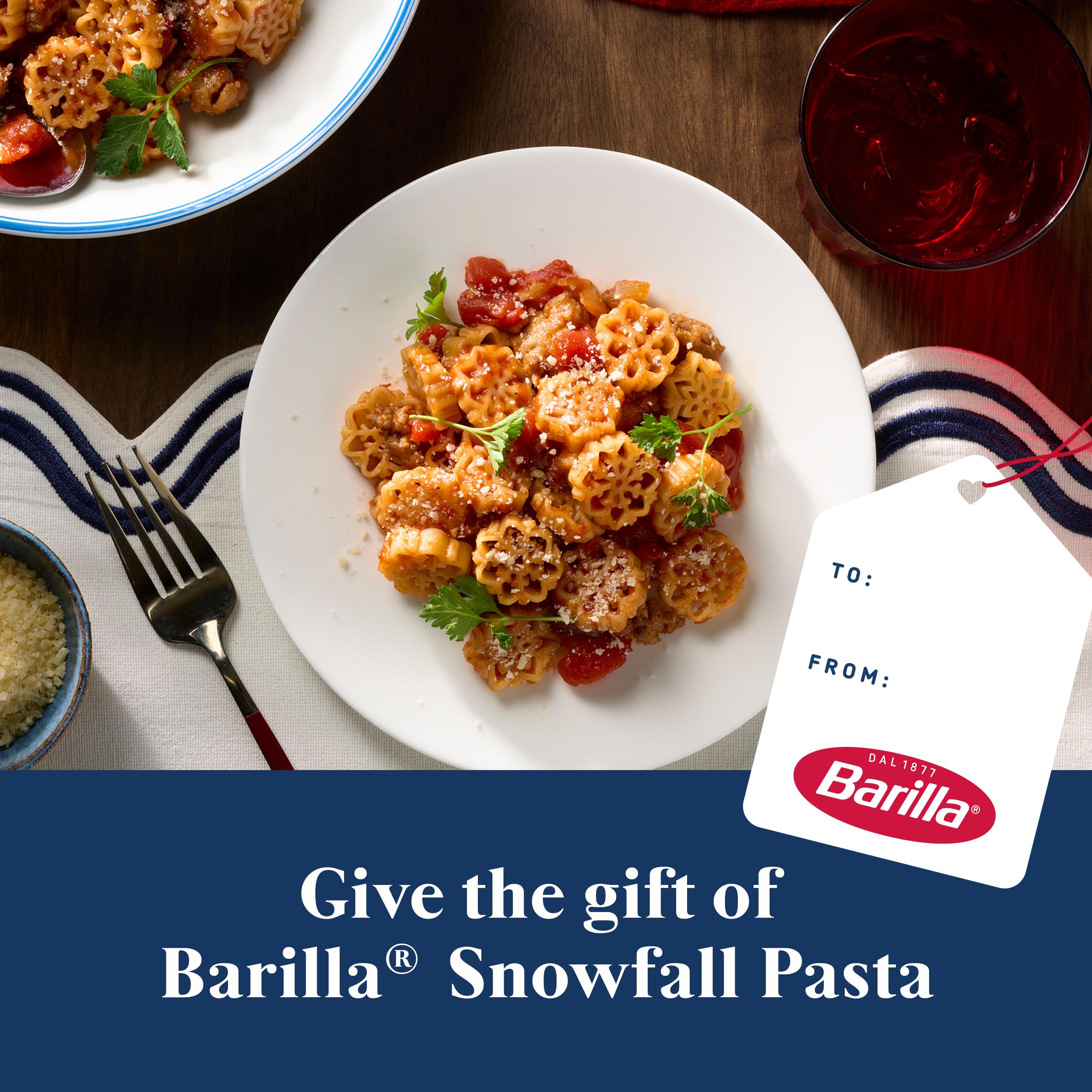 BARILLA Limited Edition Snowfall Pasta 12 oz Box — view 6