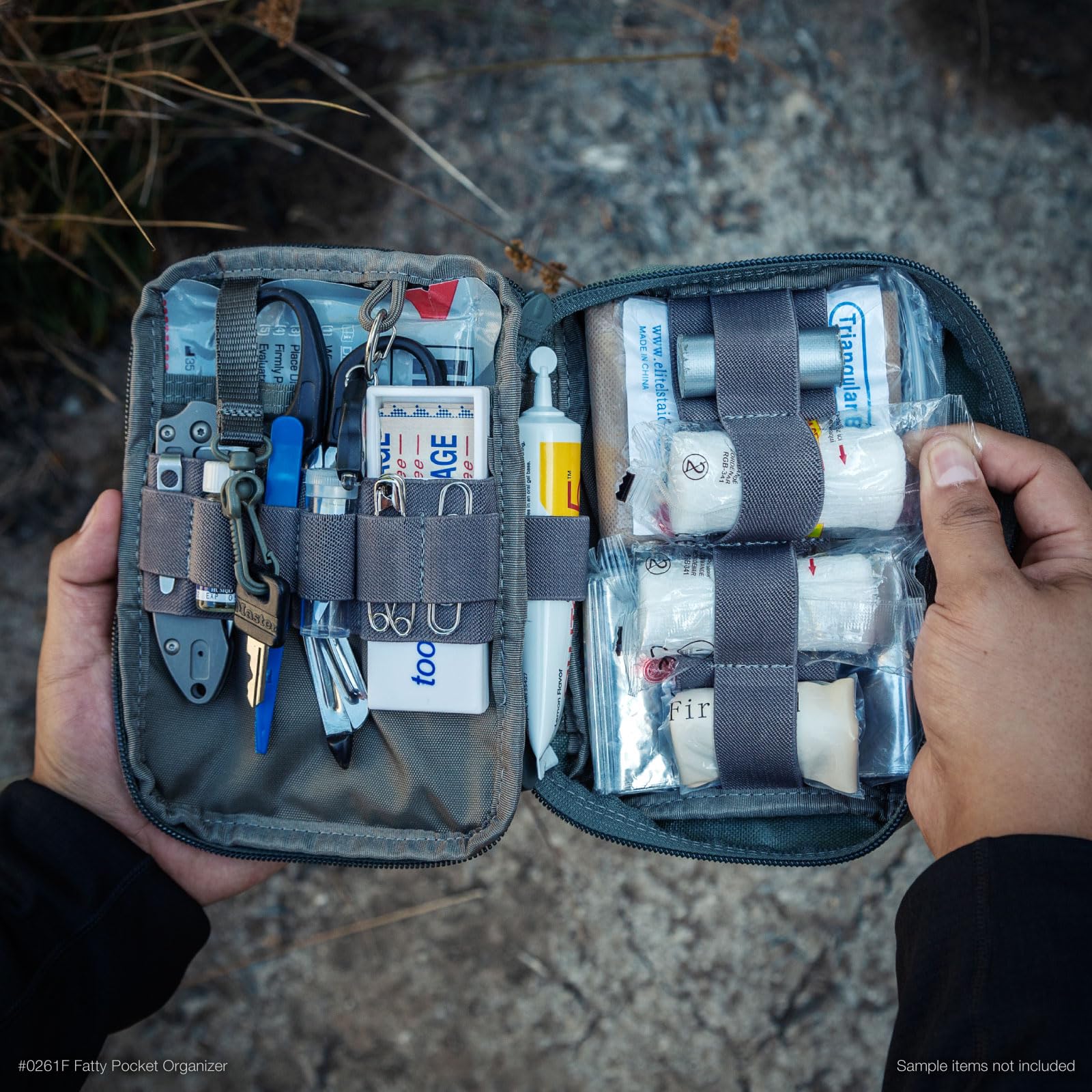 Maxpedition Torba Fatty Pocket Organizer, Liście Zielony, Zielone liście, 20 in, Organizer do torby
