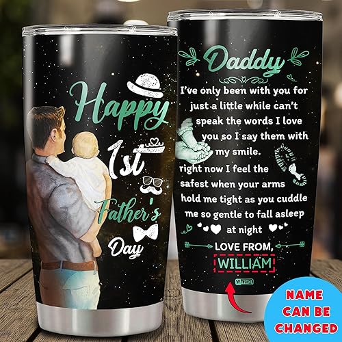 Vista 76 de WAZONE Vaso térmico de acero inoxidable de 20 onzas, taza de viaje con aislamiento al vacío, regalo para el día de la madre, cumpleaños, Navidad