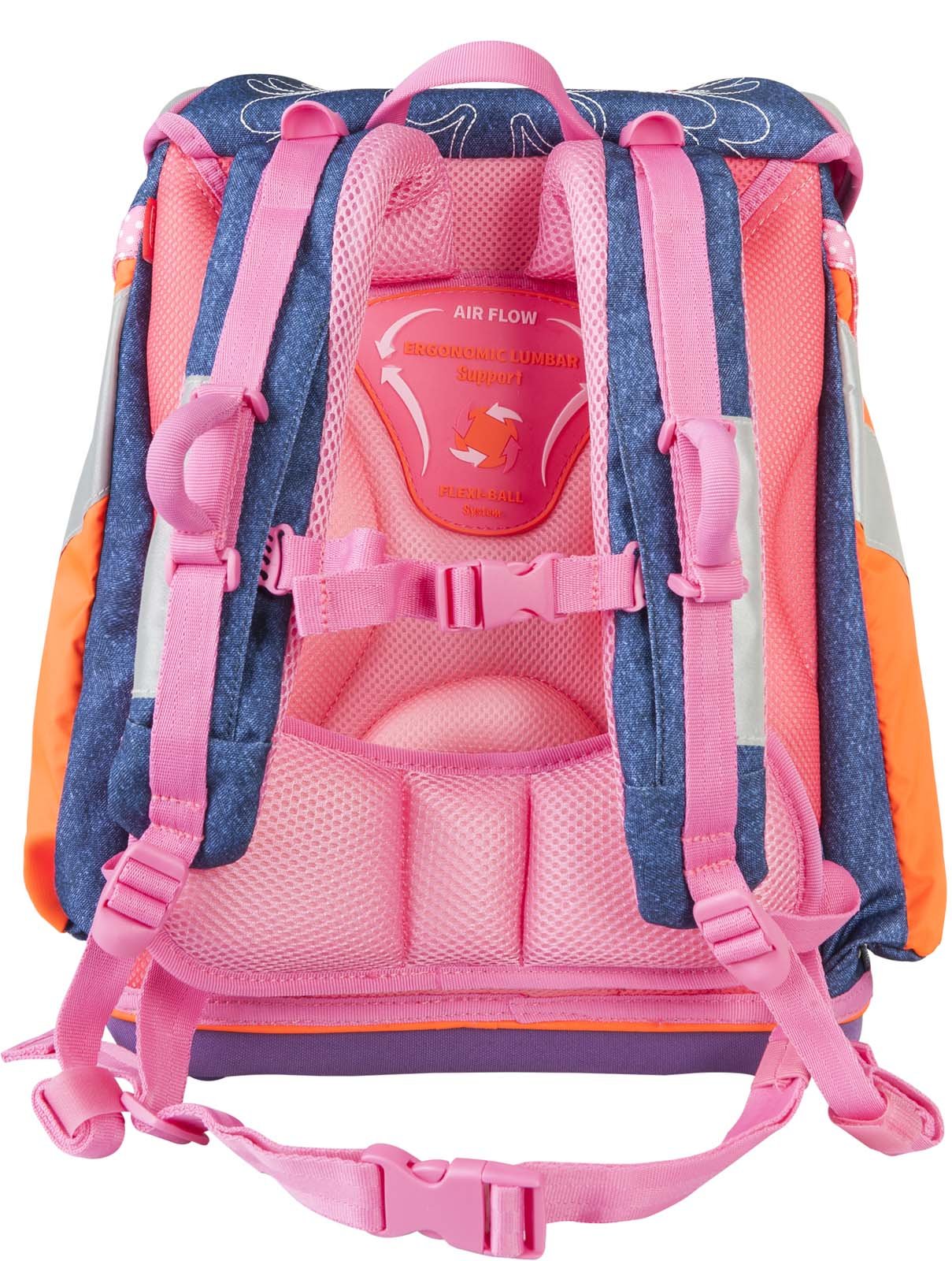 Target Unisex dziecięcy Reflex Jeans plecak kwiatowy - wielokolorowy, 21 l
