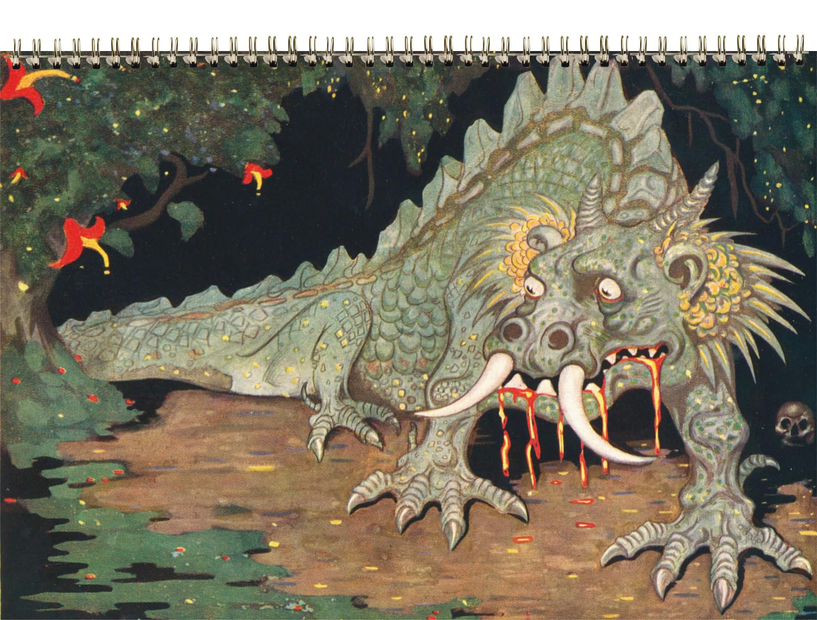 2026 Wall Calendar [12 pages 8"x12"] Fairy Tales Vintage Children Book Illustration