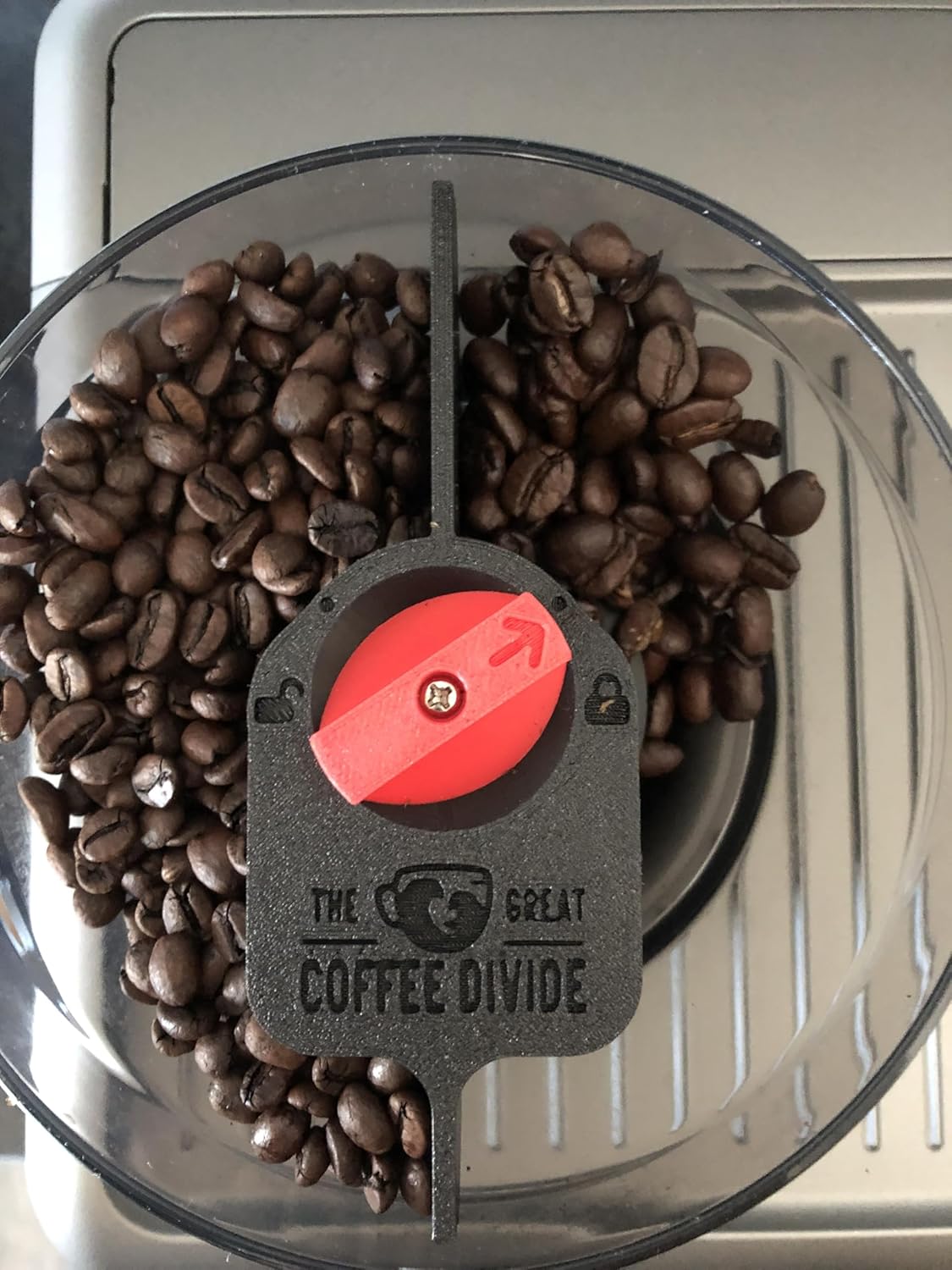 Coffee Bean Bin Divider for Breville Barista Express, Pro & Touch (Not the Touch Impress)