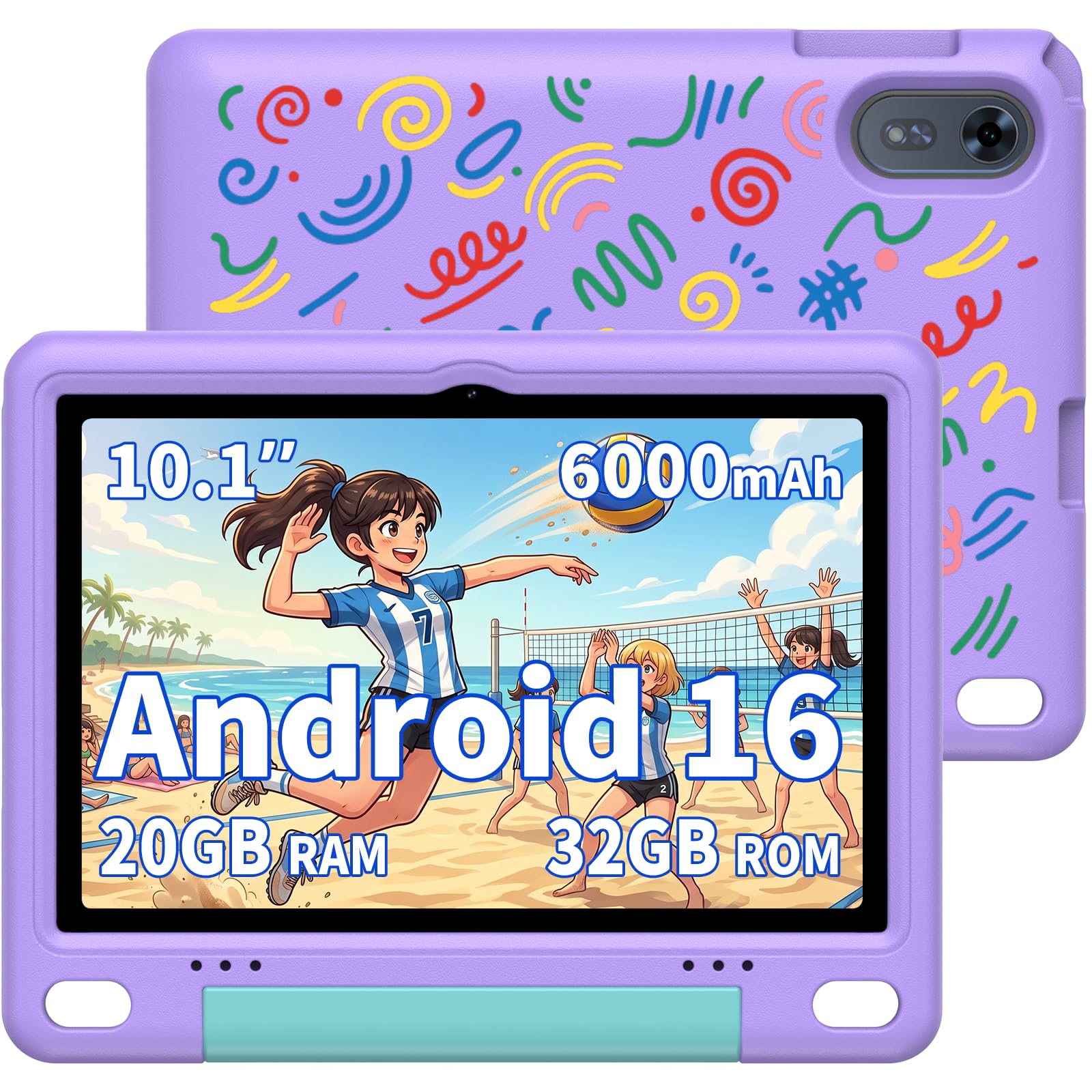 Amazon.co.jp: SVITOO キッズタブレット 10インチ Wi-Fiモデル