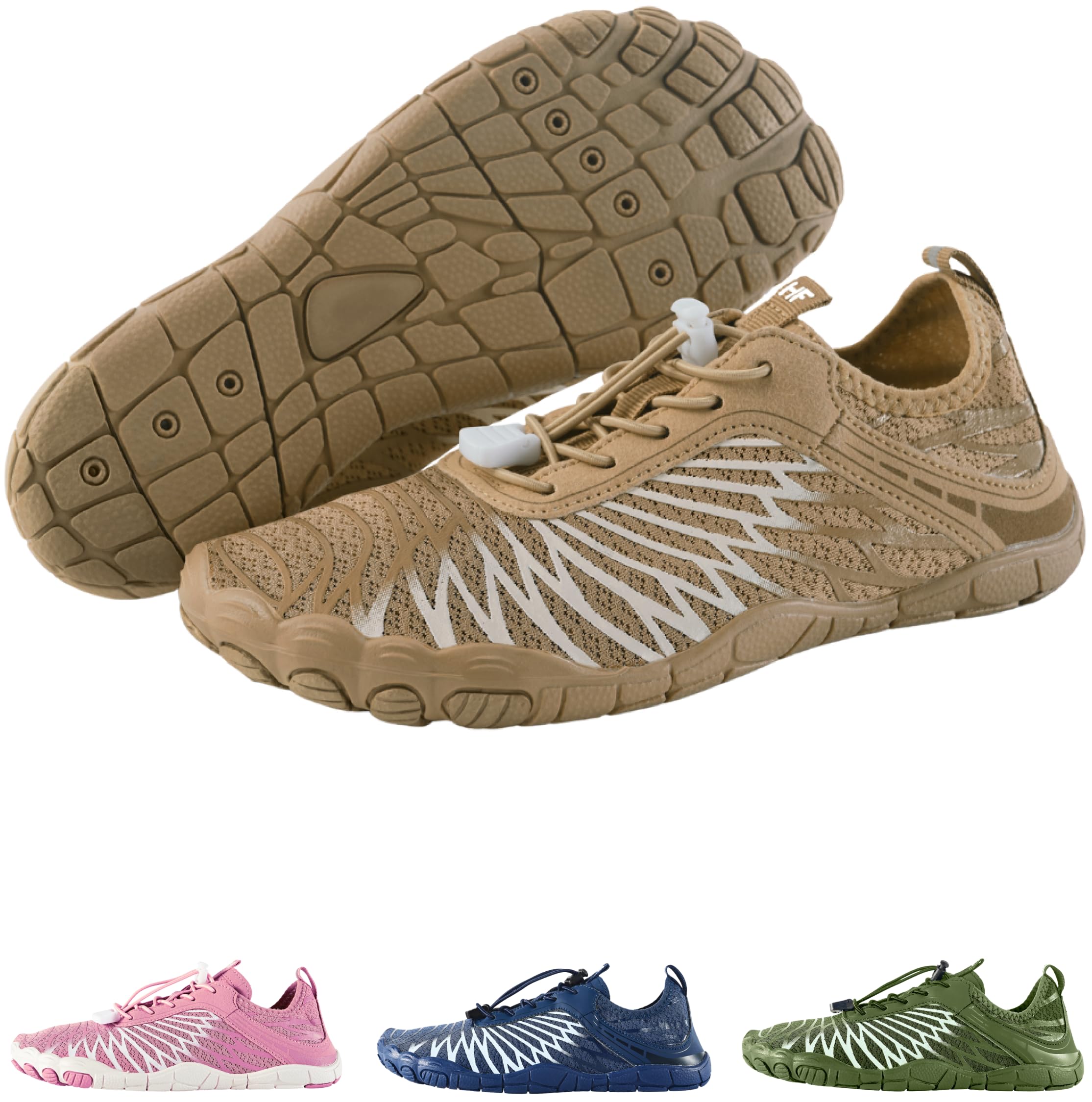 Hike Footwear HF Signature Healthy & Non-Slip Breathable Barefoot Shoesfor Women Men, Wide Toe Flexible, Lightweight Daily Wear Walking Shoes Unisex