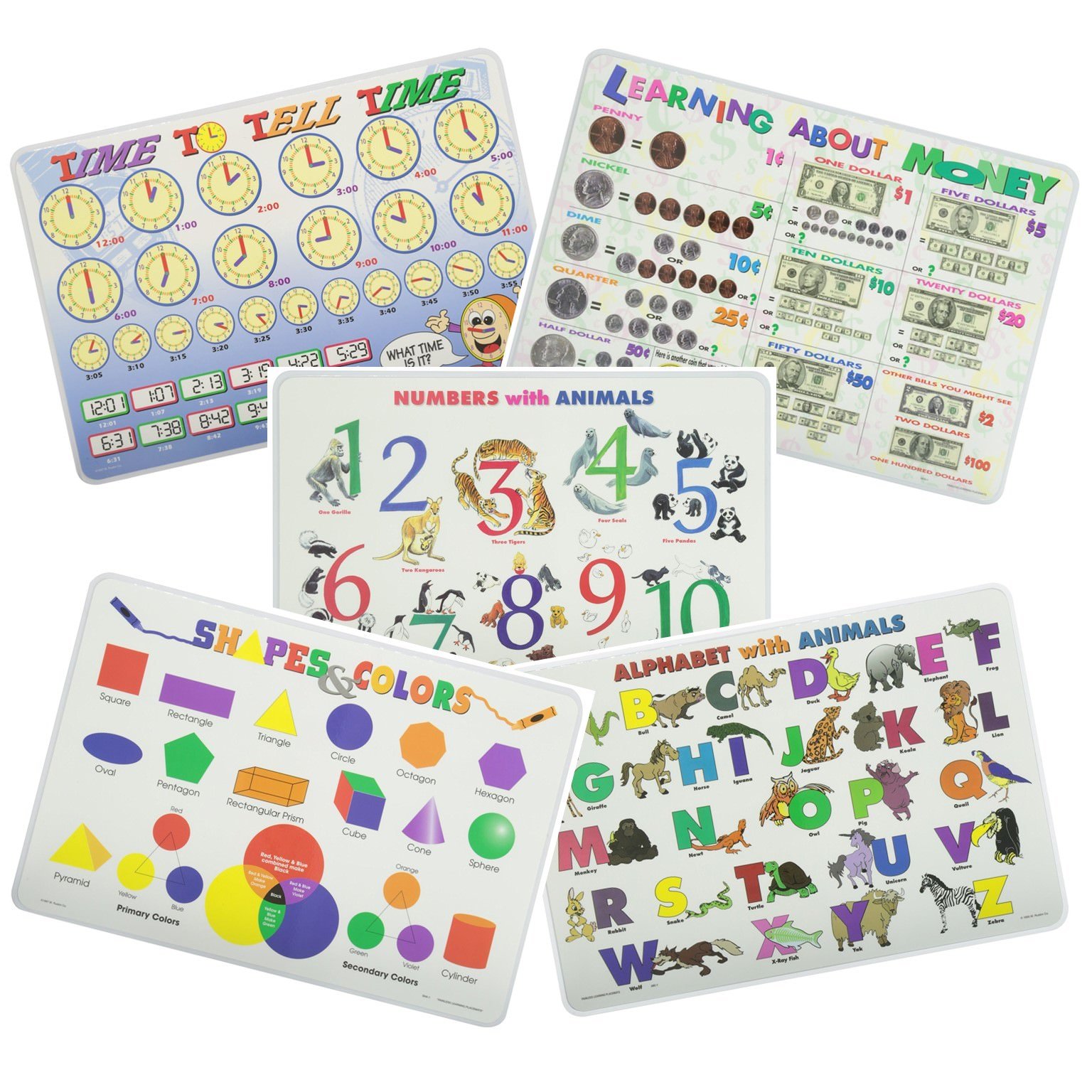 Painless Learning Educational Placemats For Kids Lami vrogue.co
