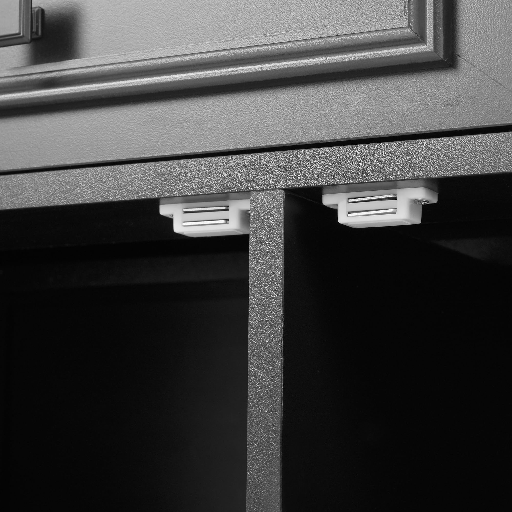 Wiuzo Modern and Simple Credenza moderna per armadio e credenza a buffet per soggiorno, 160 L x 35 B x 76 H (credenza)