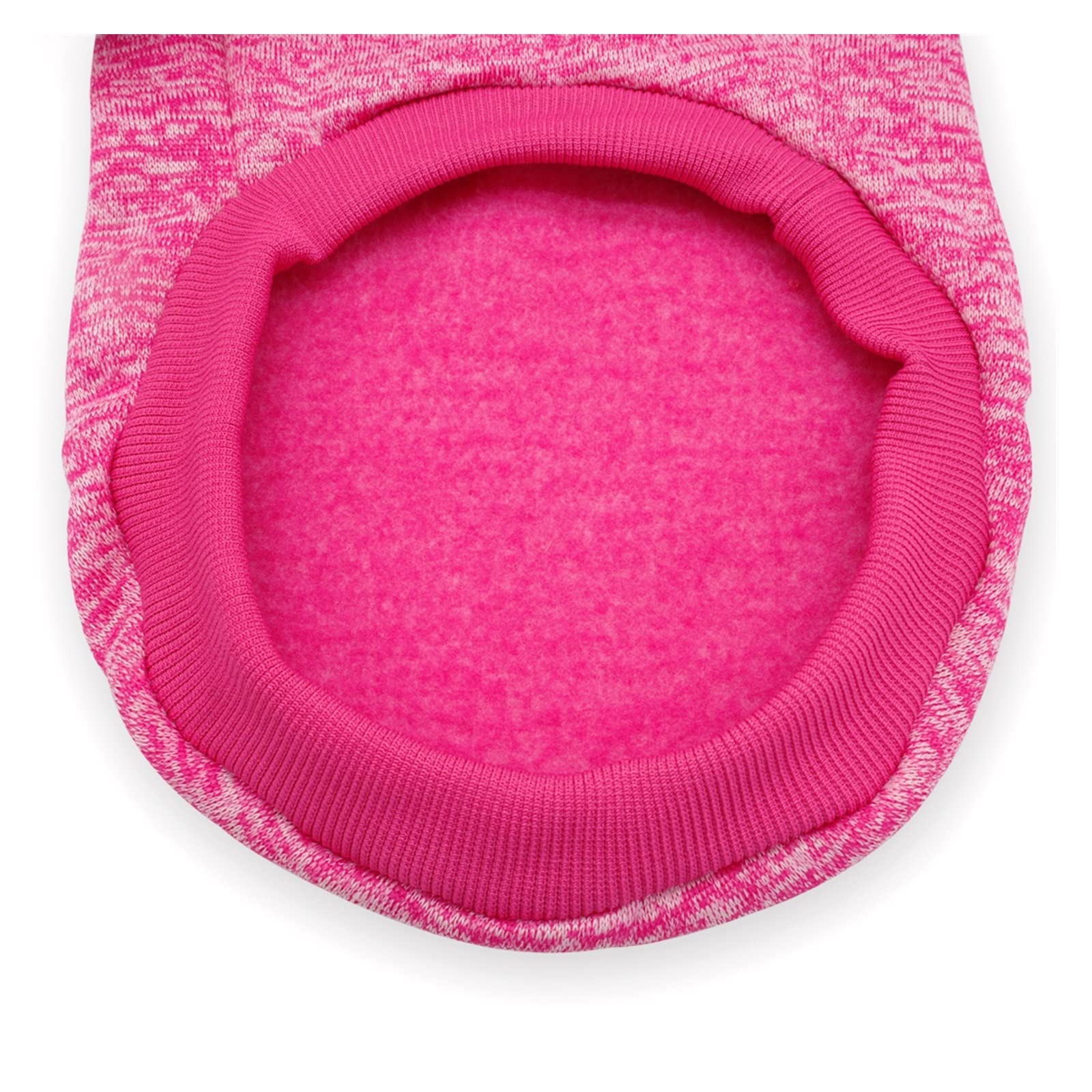 KIKBAX Odzież dla psów dla małych psów odzież dla psów dla puszystych swetry dla psów odzież dla psów akcesoria dla zwierząt domowych (Color : Pink, Size : XS)
