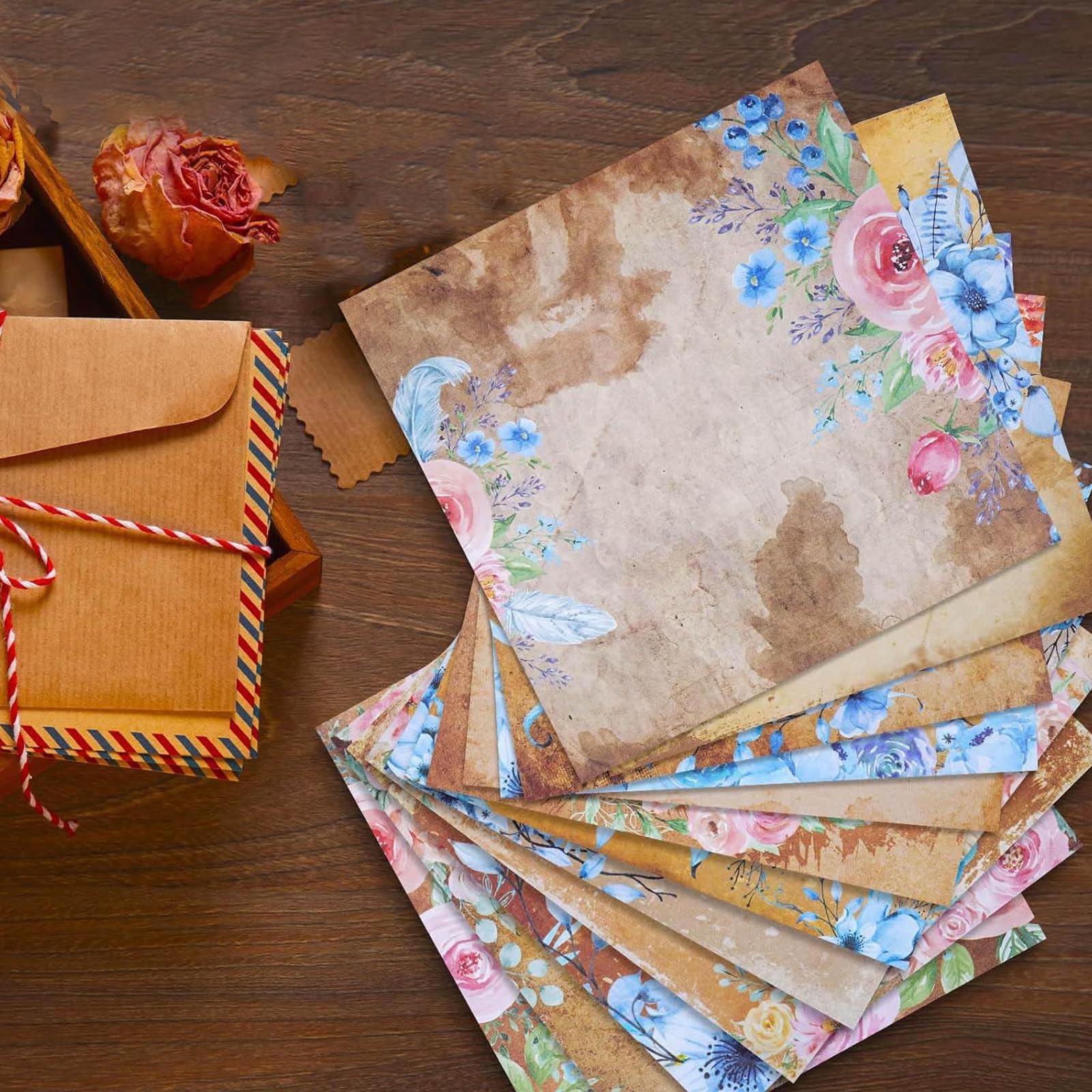 24 Fogli Carta Scrapbooking Villaggi Innevati 15,2x15,2 Cm – 12 Disegni Invernali Per Biglietti Fai Da Te E Album Fotografici