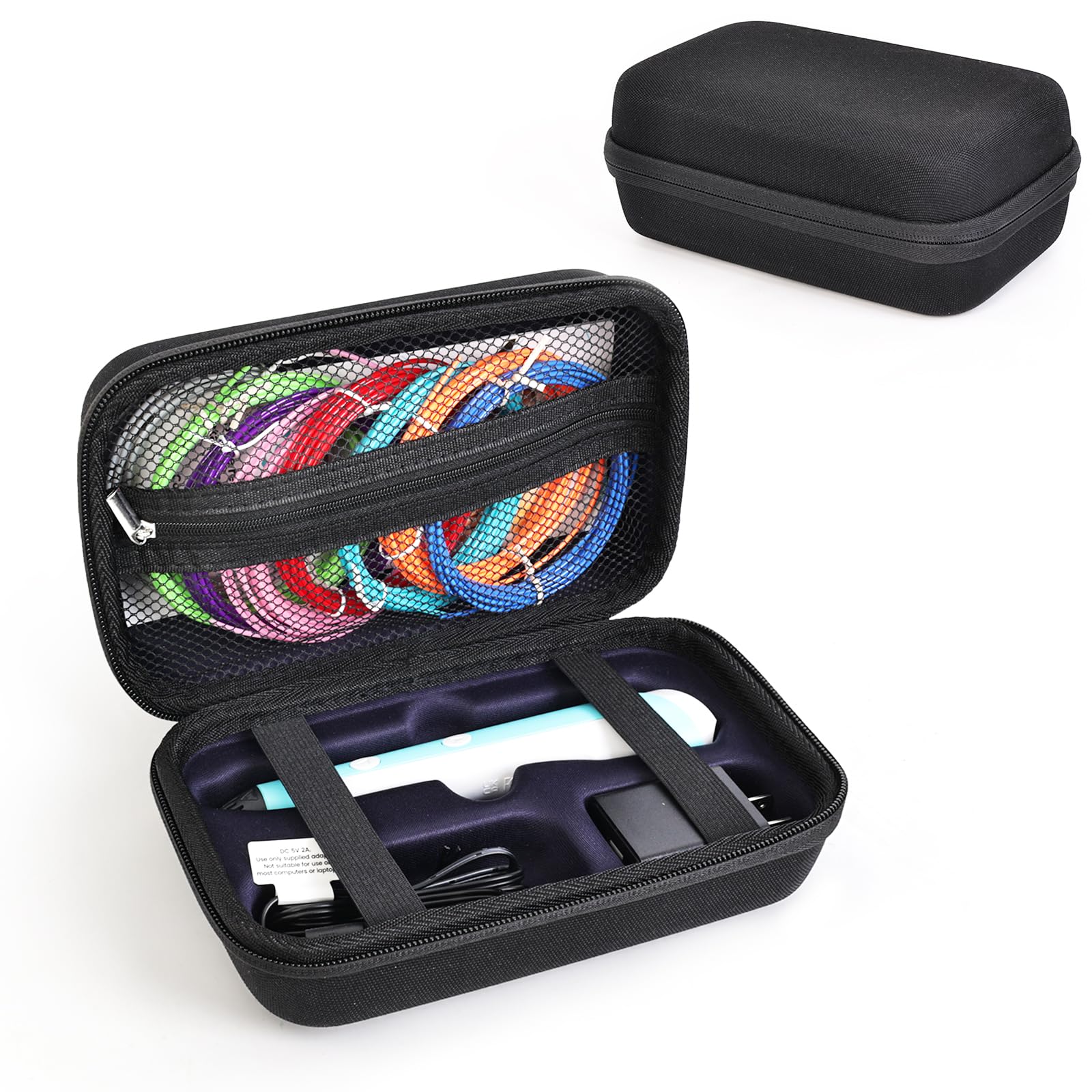 TATAVR Case Compatible with 3Doodler Start+ Essentials for 3D Pen Set for Kids, Carrying Holder Fit for Printing Pens, Storage Organizer for Printing