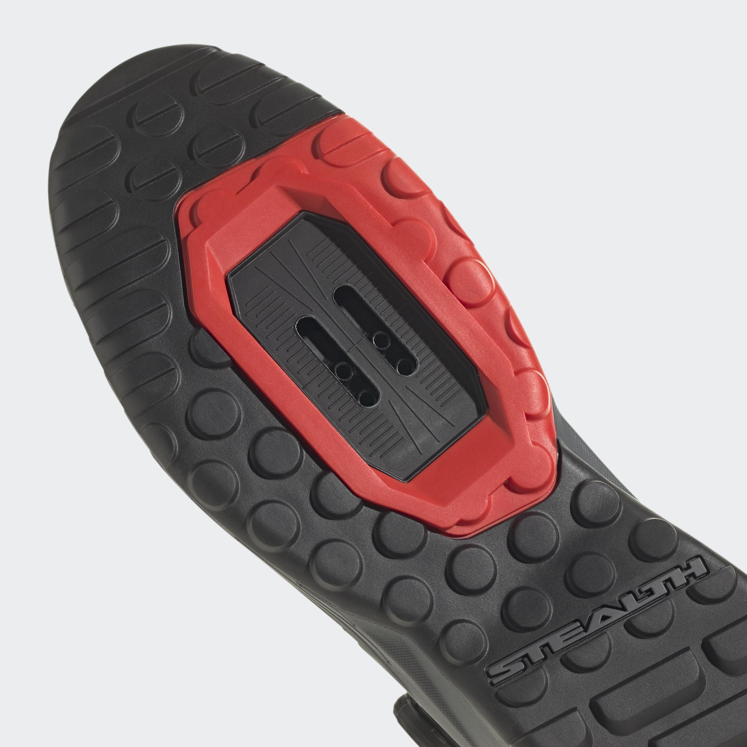 Adidas Five Ten Trailcross Pro Clip-in W - Tenis de Bicicleta de montaña para Hombre, Grey Five/Core Black/Red