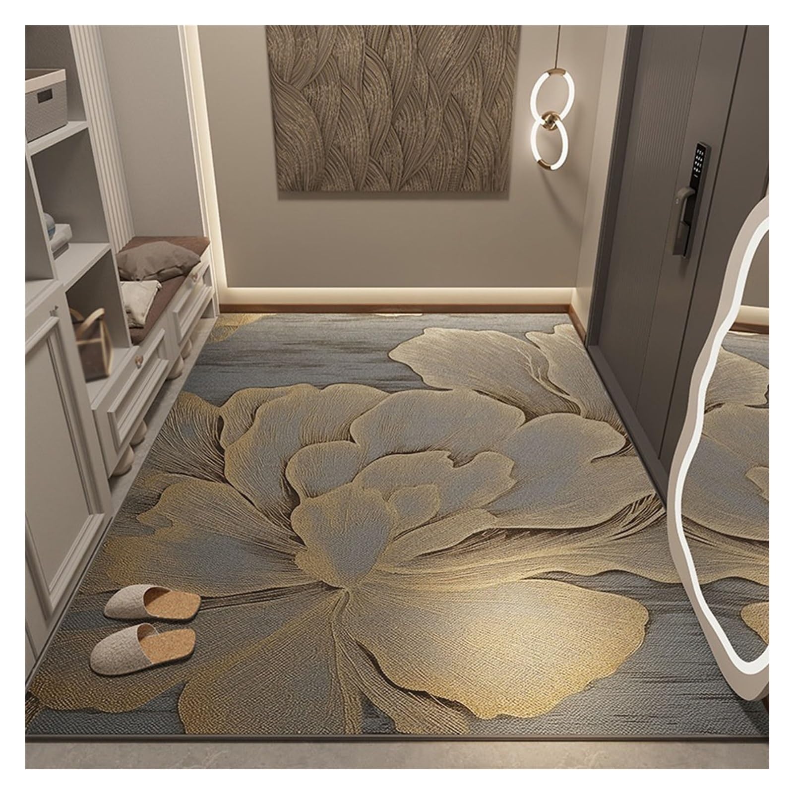 Tapis de salon design haut de gamme et descente de lit 120x200 cm