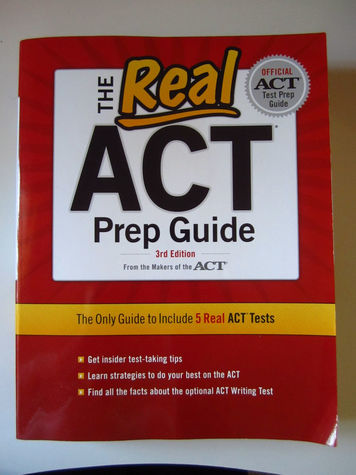 The Real ACT Prep Guide: The Only Guide to Include 5 Real Act Tests