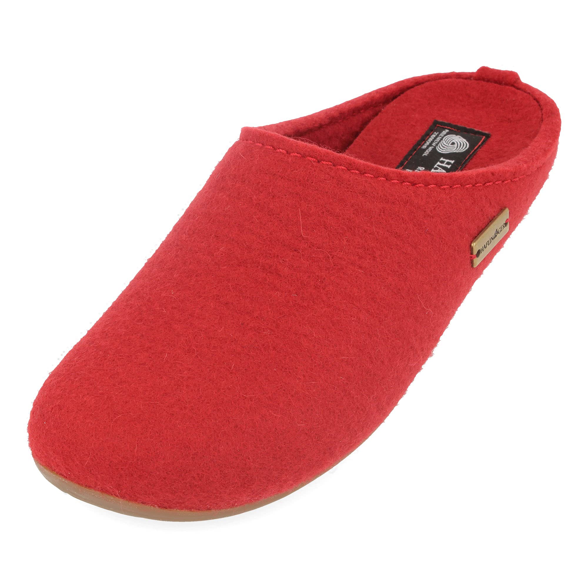 HAFLINGER Mens Slippers Mule Rot Rubin 11 12
