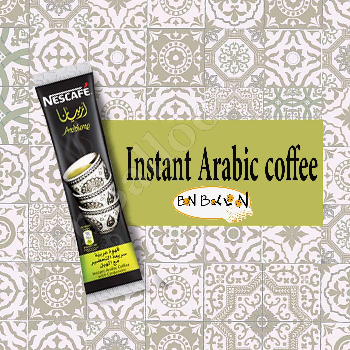 Instant Nescafe Arabiana Arabic Coffee With Cardamom Natural Arabian