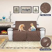 Vista 49 de PureFit Fundas de sofá reversibles resistentes al agua para sofá reclinable de 3 asientos, funda antideslizante para sofá de 3 cojines, protector