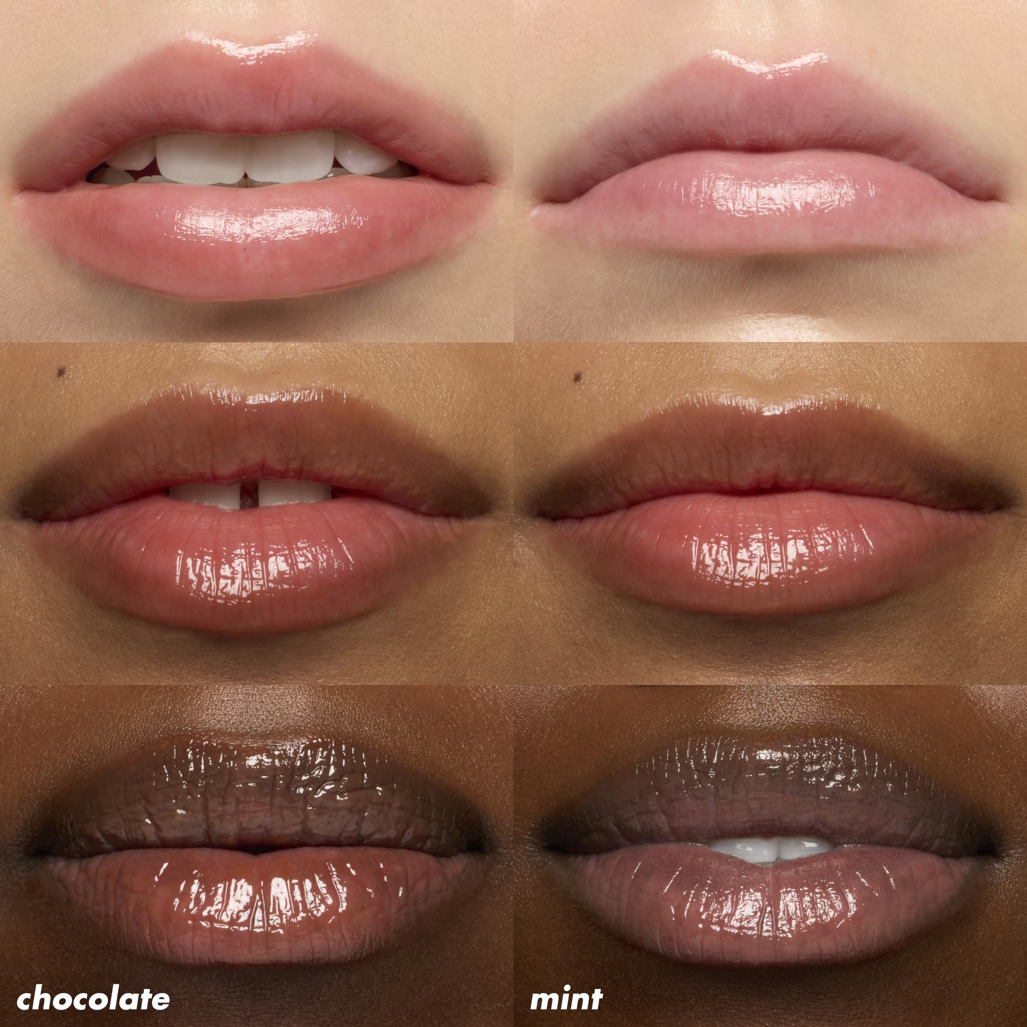 e.l.f. Squeeze Me More Lip Balm Duo, balsamo labbra idratante per un tocco di colore sheer, arricchito con acido ialuronico, prodotto vegano e non testato sugli animali, MINT/CHOCOLATE