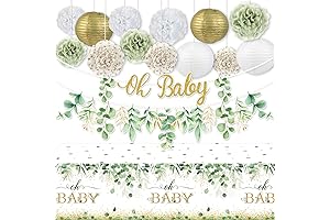 Chunnin Neutral Baby Shower Decorations Kit