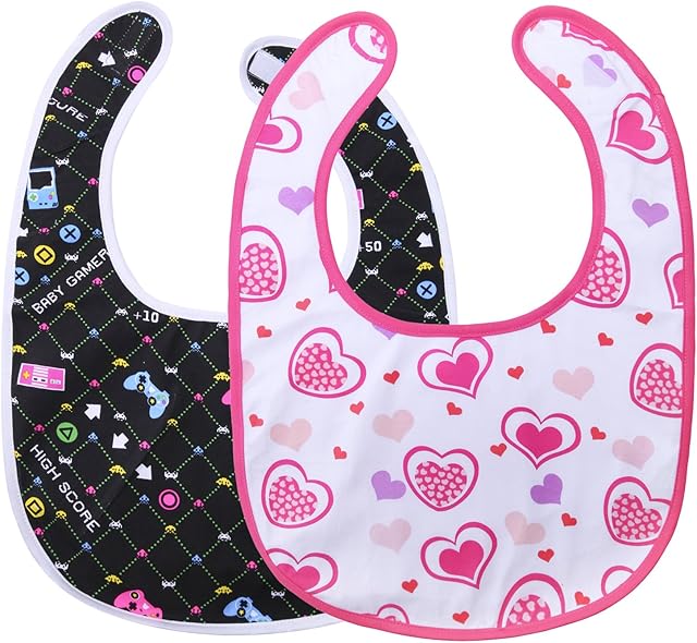 LittleForBig Big Sized Bib 2 Packs