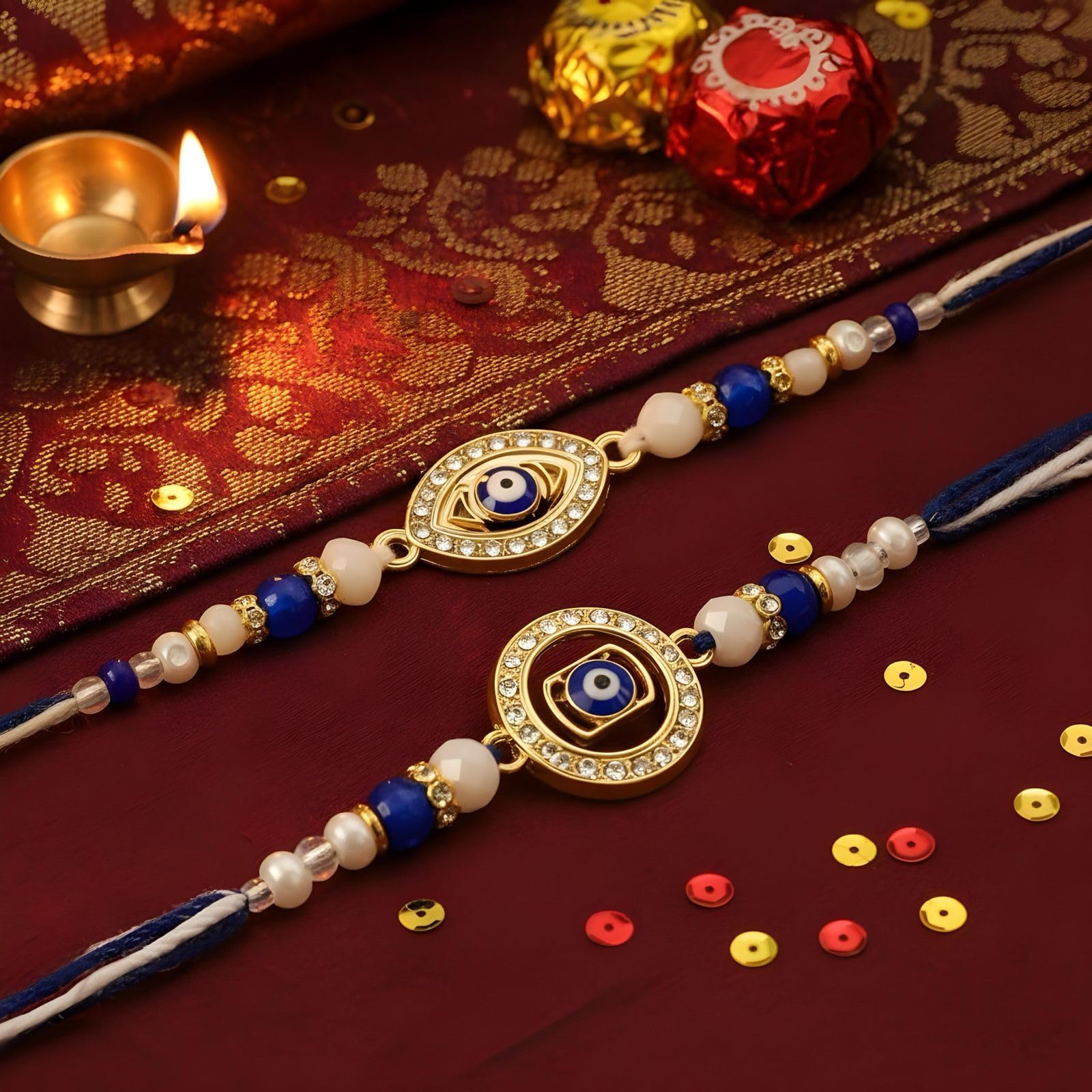 Evil Eye Combo Rakhi - Pack of 2