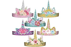 Unicorn Party Hats for Kids Birthday