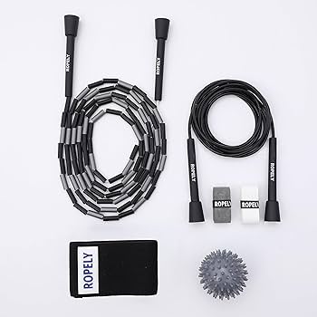 Amazon | Ropely 縄跳び 6イン1セット 縄跳び 初心者に優しい