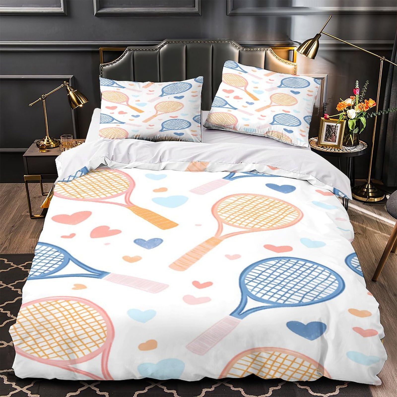 Parure de lit hypoallergique pour protéger la peau sensible des enfants la nuit