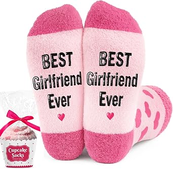 Gifts For Girlfriend - Cute Socks For Her, Unique Ideal Present, Sweet And Fun Surprise For Women