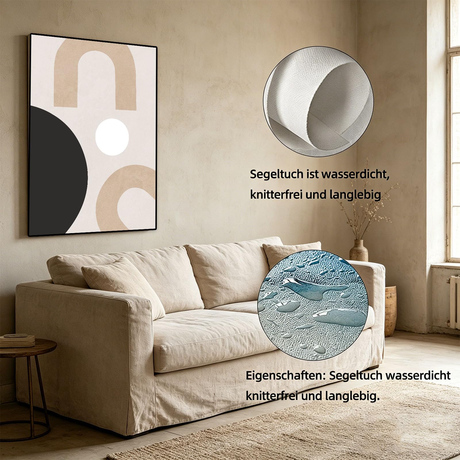 BDKCYO Cuadros para sala de estar, juego de 3 unidades, línea abstracta, geometría, murales, salón, dormitorio, simplicidad, póster artístico, cuadros en lienzo sin marco (líneas A, 60 x 90 cm)