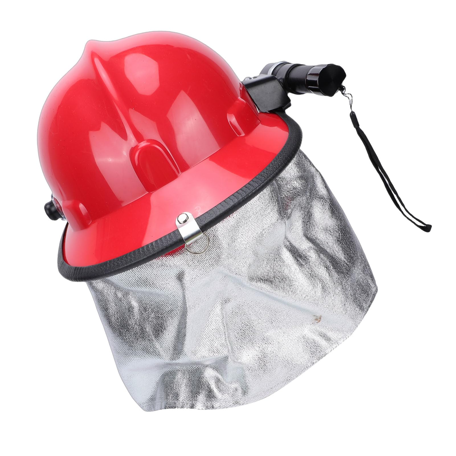 FTVOGUE Casque de Secours avec Lampe Frontale, Protection Incendie