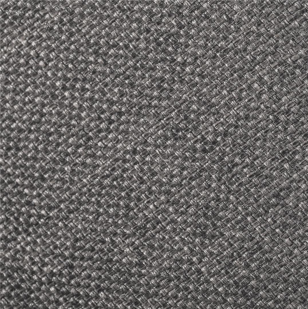 Fodera per cuscino per pallet 120x60x10 Grigio con zip lavabile idrofobo per seduta o schienale