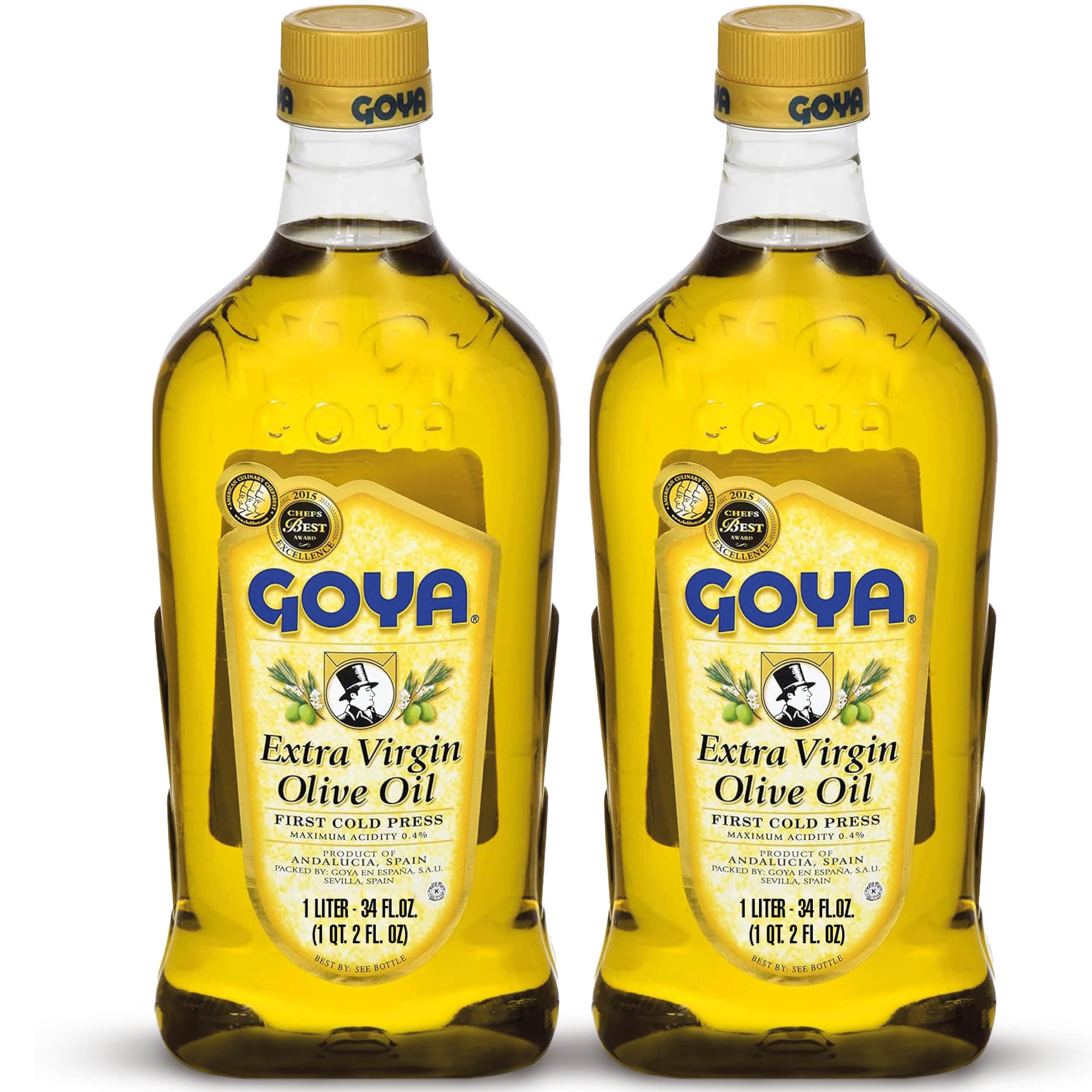 Amazon.com : Extra Virgin Olive Oil by Goya, Cold Pressed, Evoo