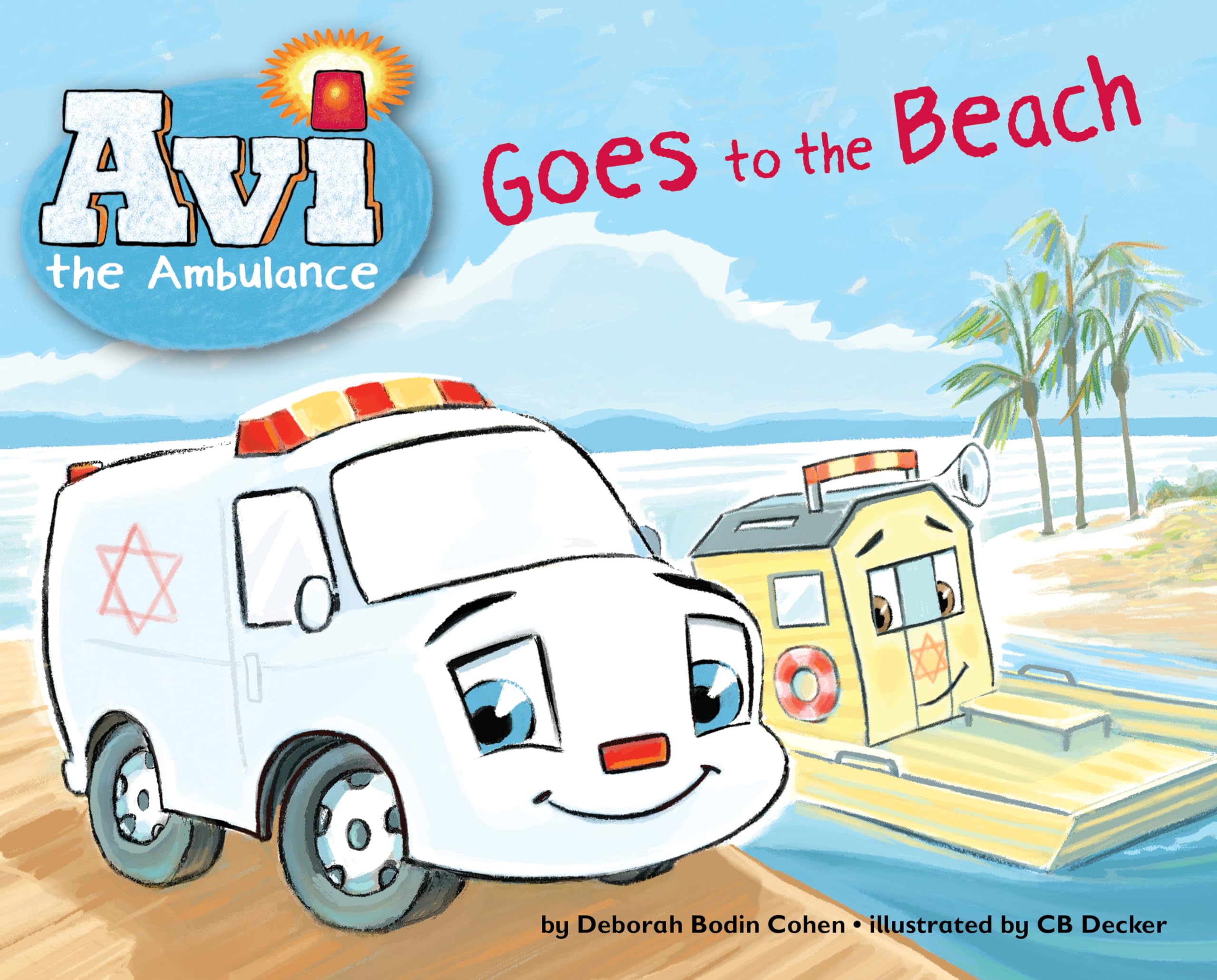 Avi the Ambulance Goes to the Beach: 4