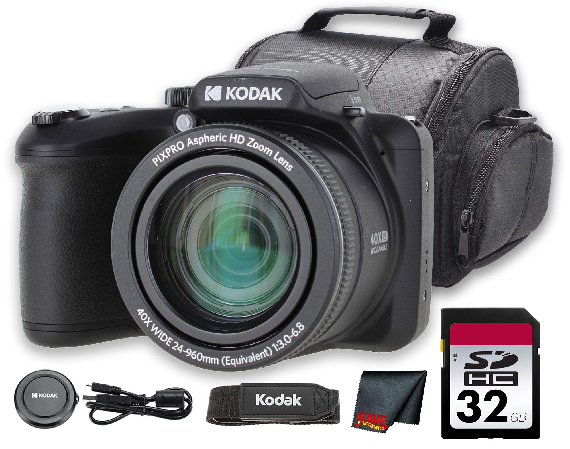 Buy Kodak PIXPRO AZ405 Digital Camera (Black) | 20MP Sensor, 40x