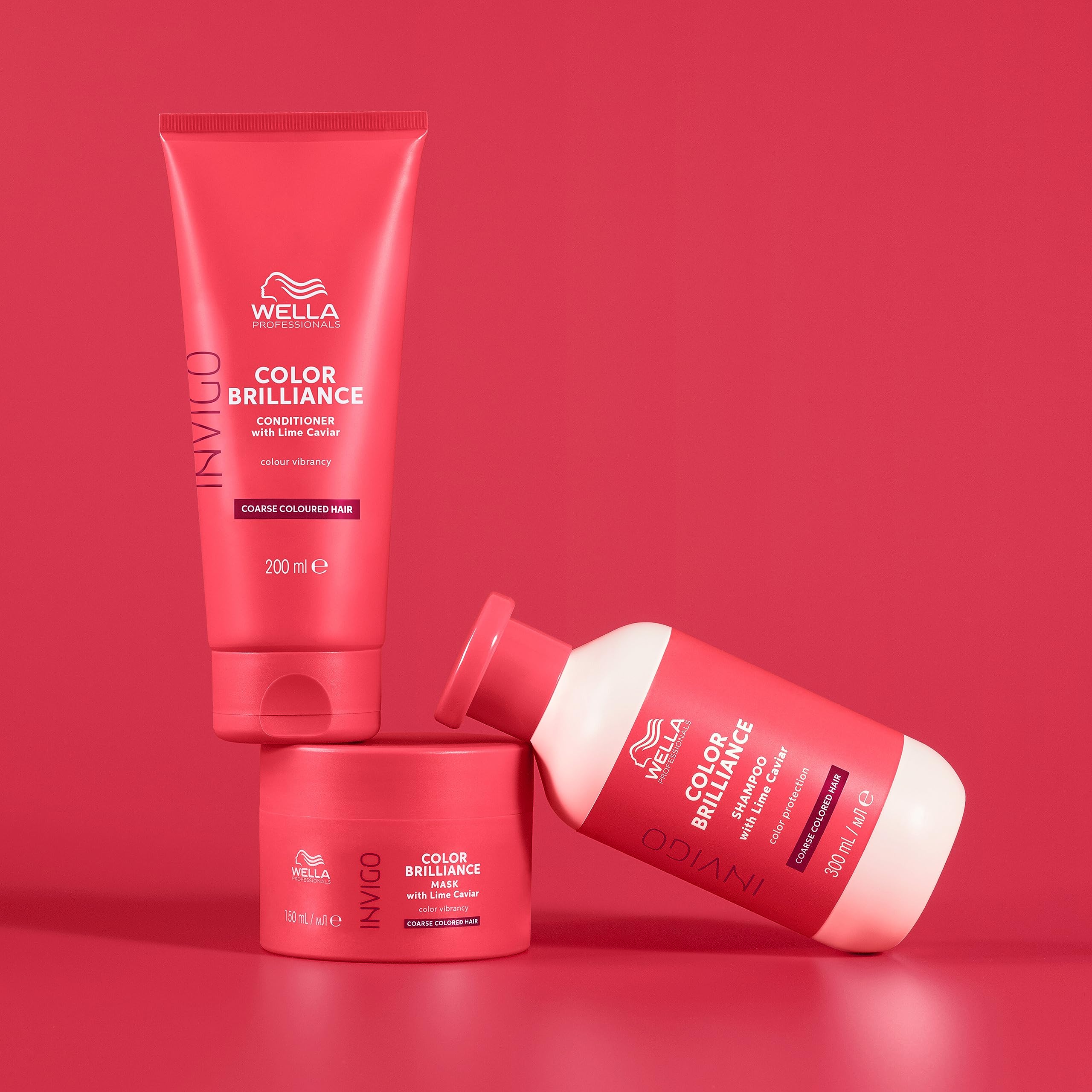 Wella Professionals Color Brilliance Maschera Capelli - Trattamento Protettivo e Illuminante per Capelli Spessi e Grossi - Hair Mask con Vitamina E per Colore Intenso e Brillantezza, 500 ml