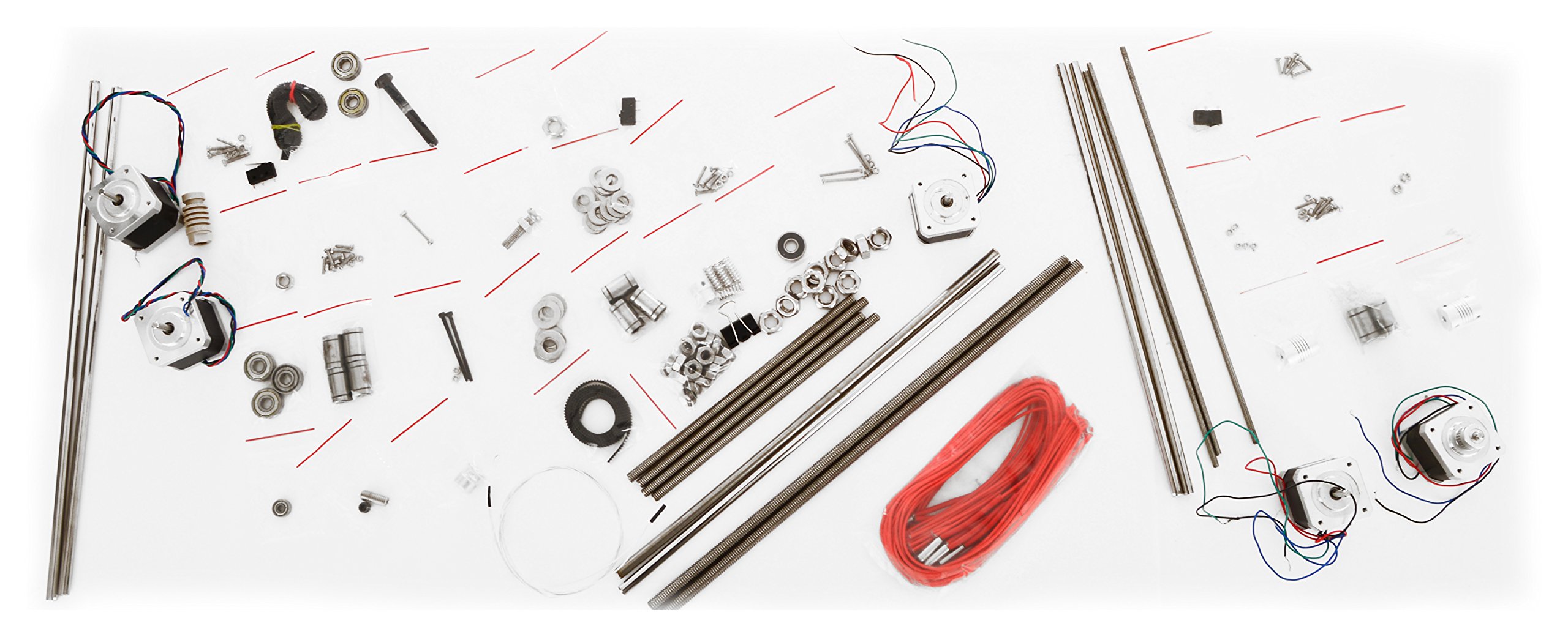 ETF Reprap Prusa i3 Rework Full Fasteners Rods and Bearings and Screw Nuts  Kit Set for 3D Printer XYZ Axises : Amazon.in: Industrial & Scientific