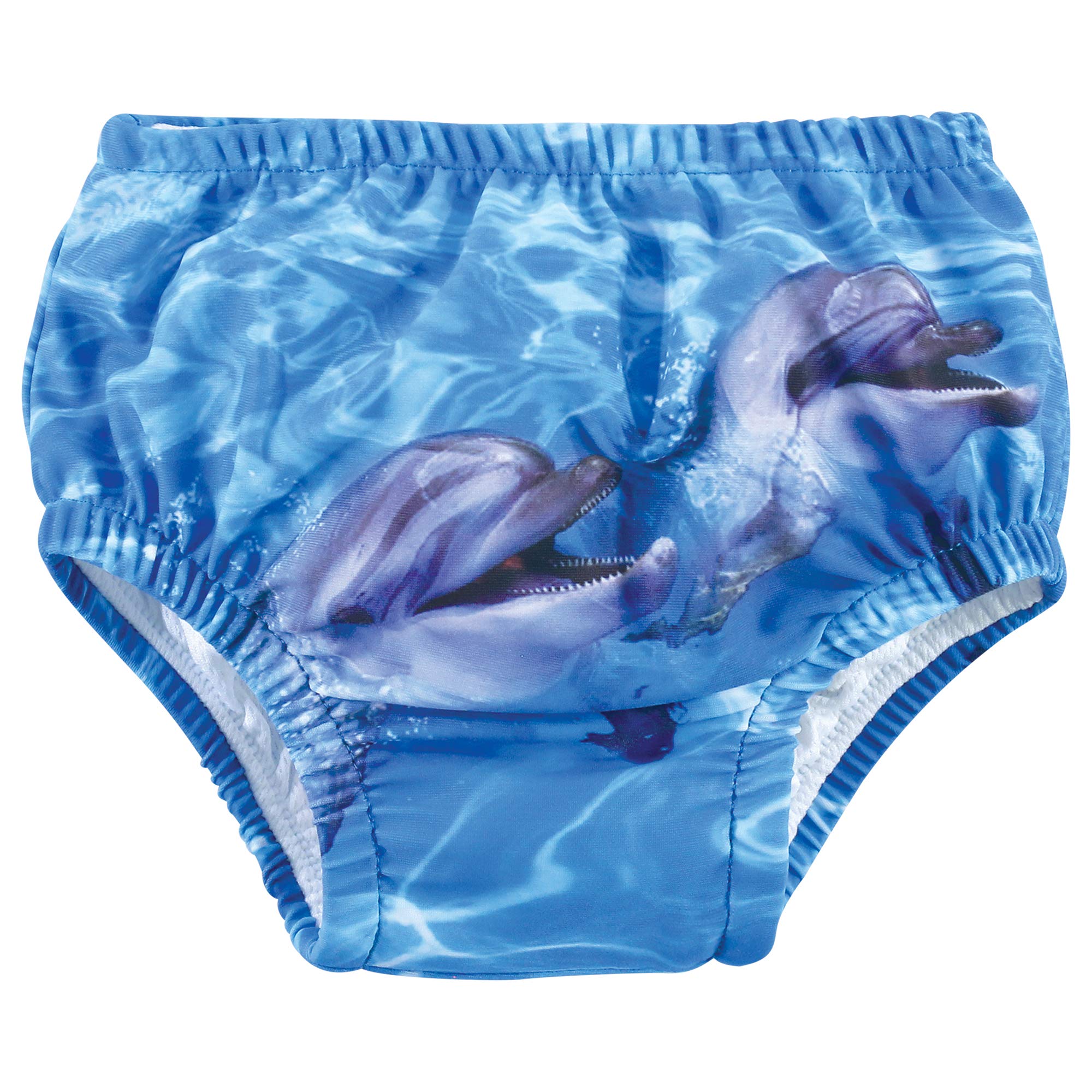 Hudson Baby, Delfin z rafą koralową, pieluchy do pływania unisex, 3 małe dzieci, 3 lata