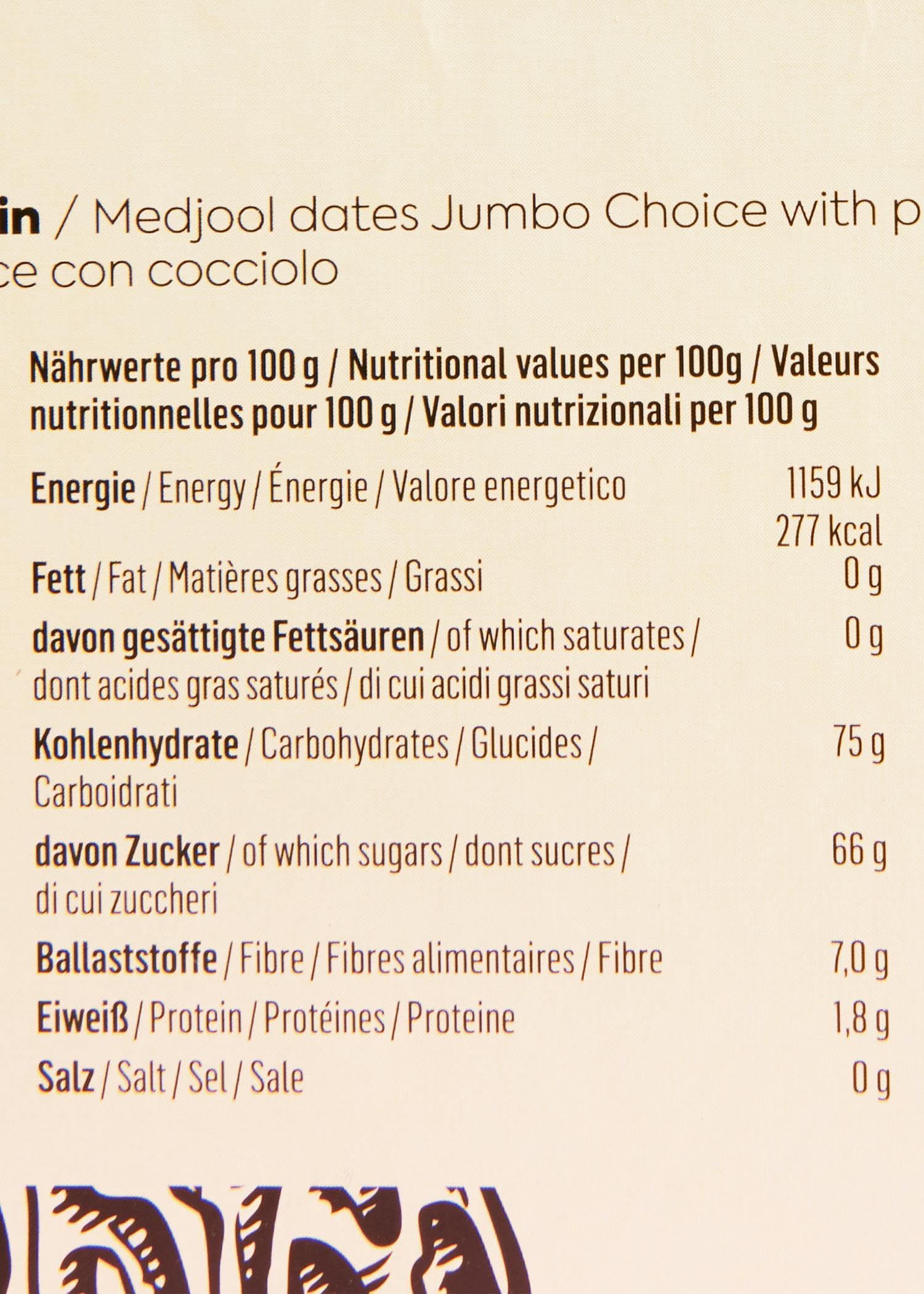 KoRo - Datteri Medjoul JUMBO CHOICE con nocciolo, KoRo | 5 kg