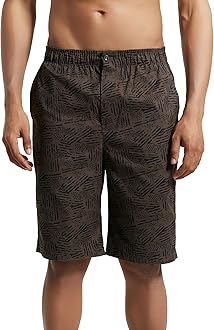 Jockey US88 Men's Super Combed Mercerized Cotton Woven Fabric Regular Fit Printed Bermuda with Side Pockets (Colors & Prints May Vary)