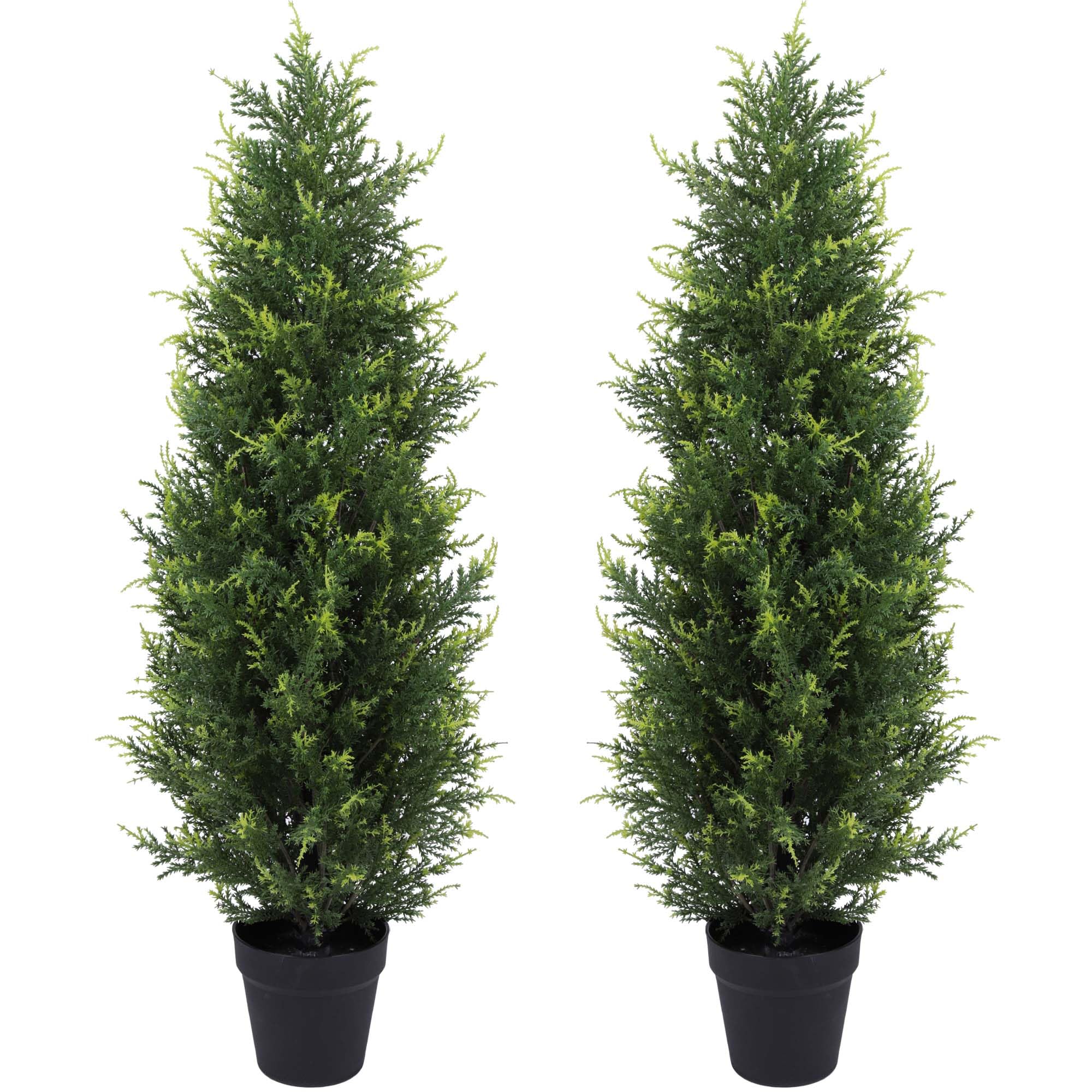 Logkity Artificial Topiary Tree 3ft Faux Topiary Plants for Front Porch Patio Indoor Outdoor Home Office Decor