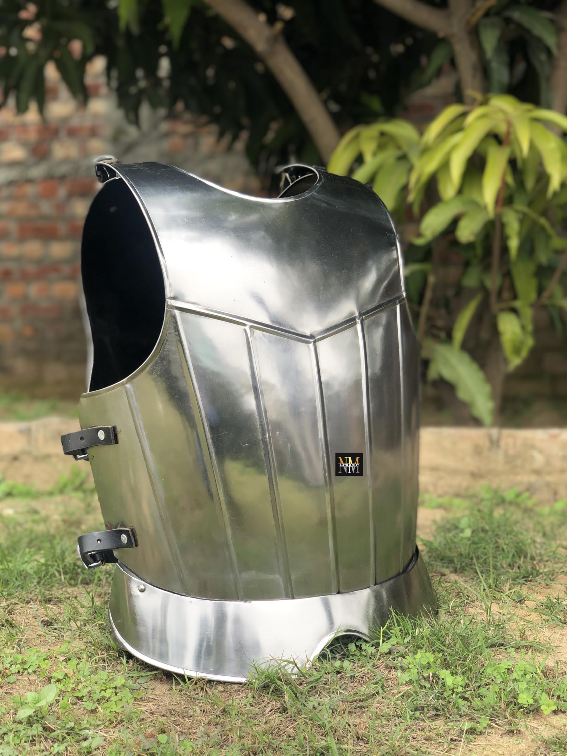 Medieval Steel Breastplate Wearable Armor Costume Plate Armour Halloween Costume