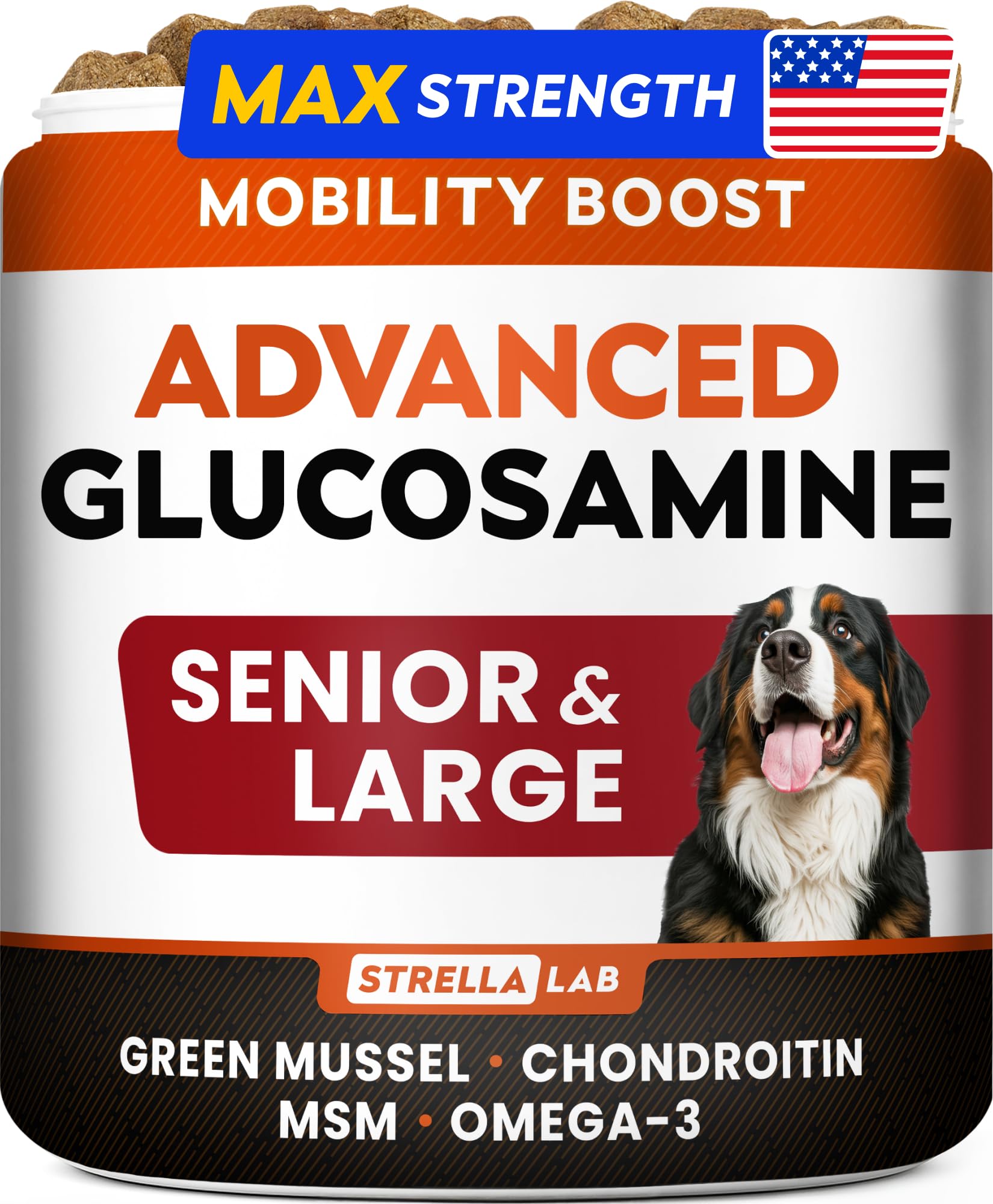 STRELLALAB Turkey Tail Mushroom Chews for Dogs - Fat Lumps & Bumps, Lipoma — Amazon image 15
