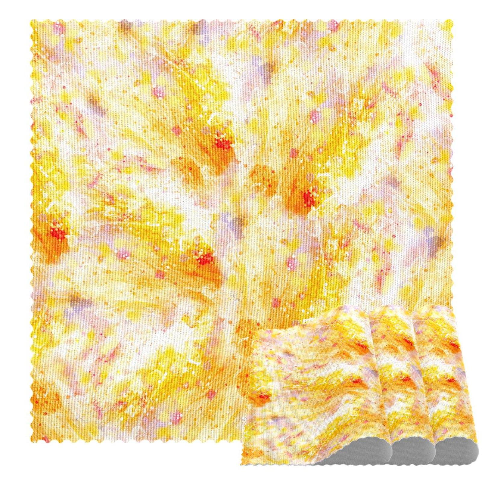 Set de table aquarelle tie-dye 30,5x30,5 cm lavable et protecteur de table de salle