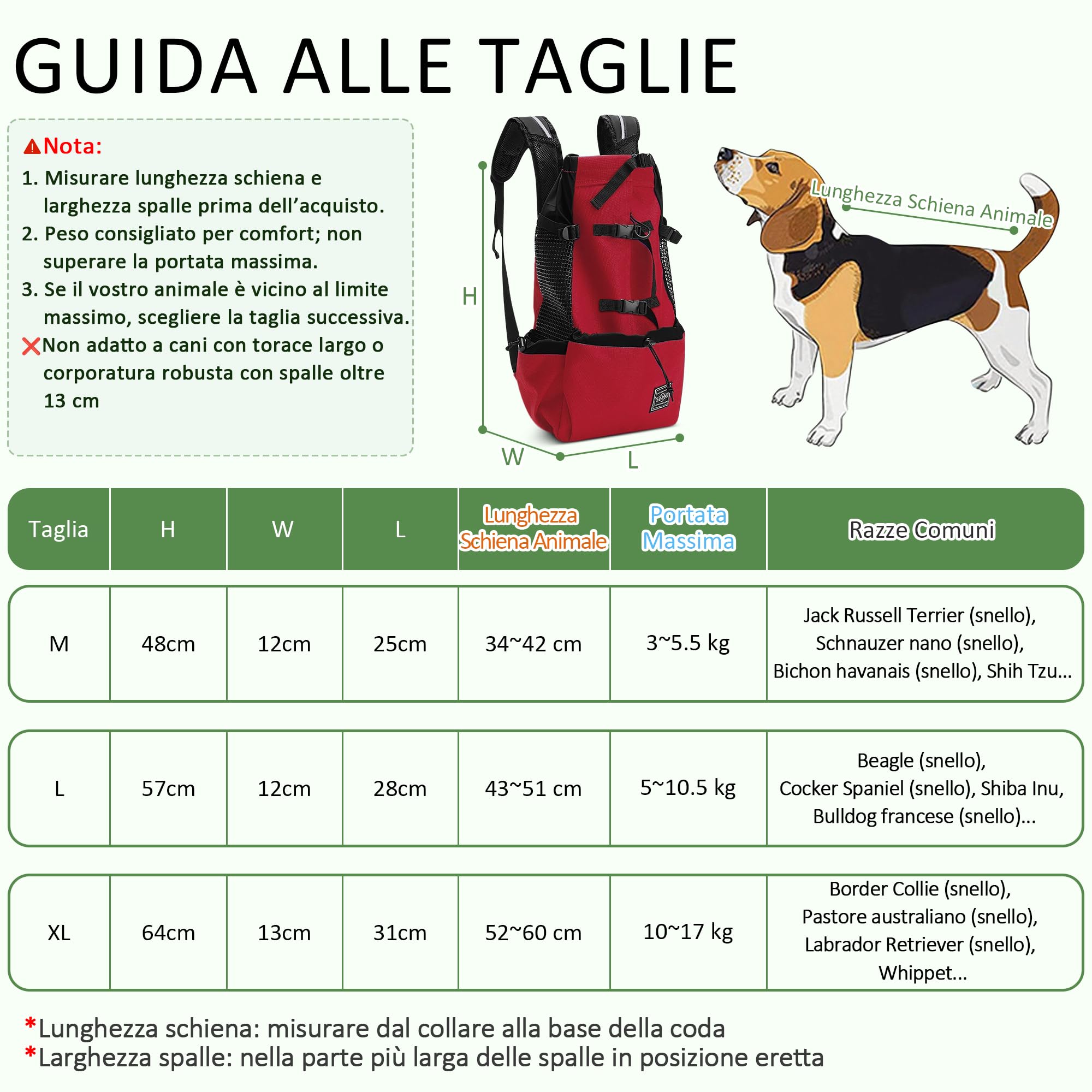 Zaino Porta Cani ALLSOPETS Regolabile - Per Taglie Piccole, Medie, Grandi, Per Trekking E Viaggi - Foto 7