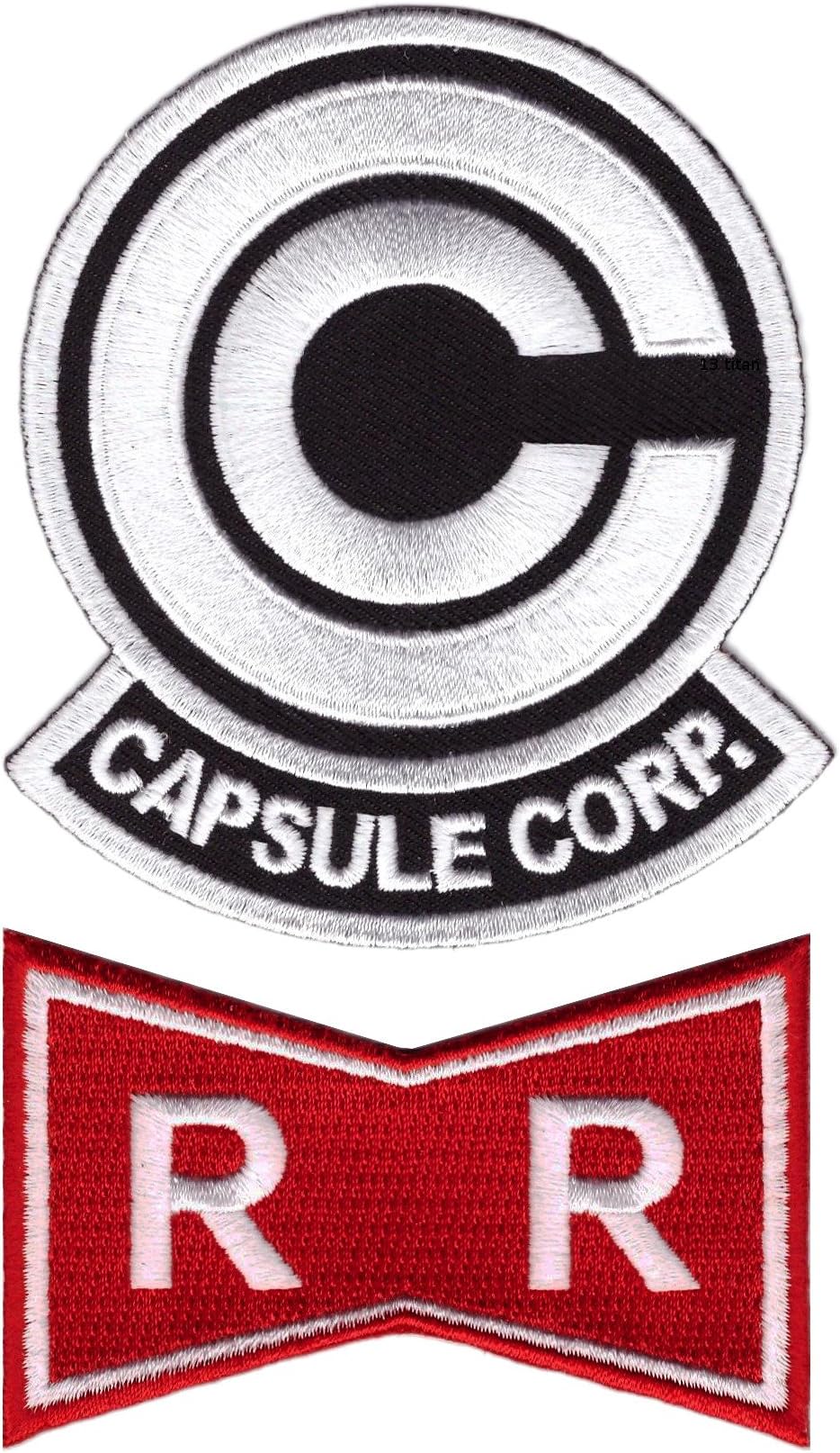 Dragon Ball Z Capsule Corp. + Red Ribbon Patch