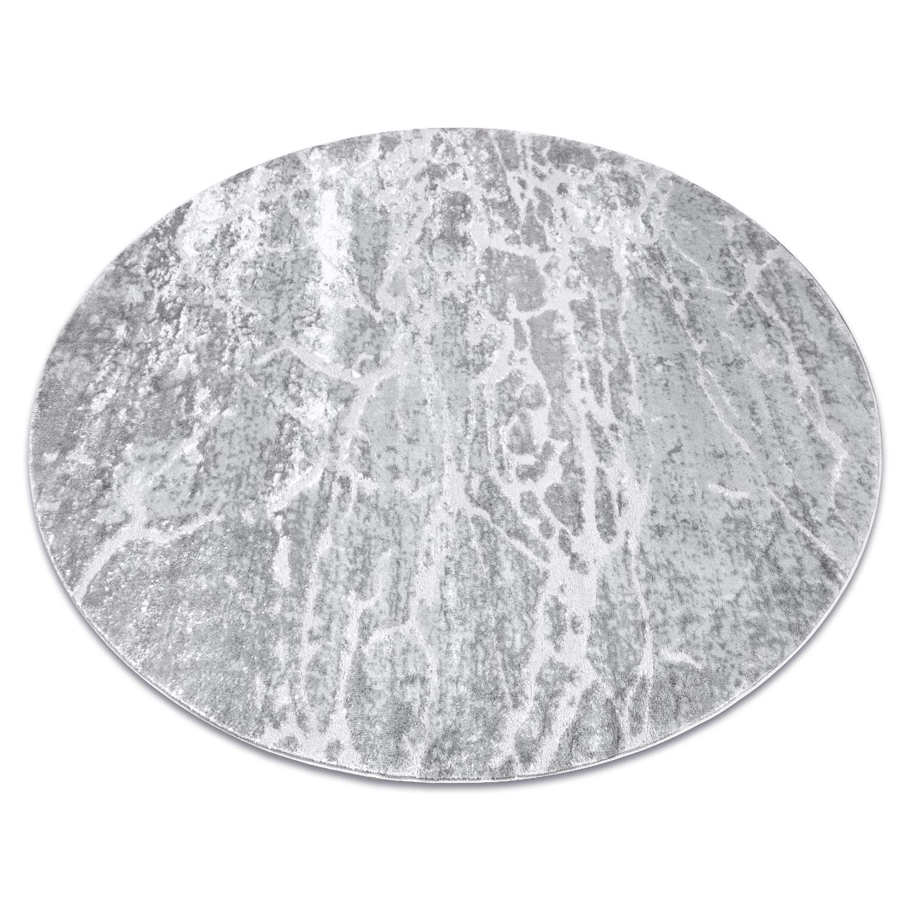 Tapis cercle 160 cm gris en non-tissé structural MFE Cercle 6182 béton