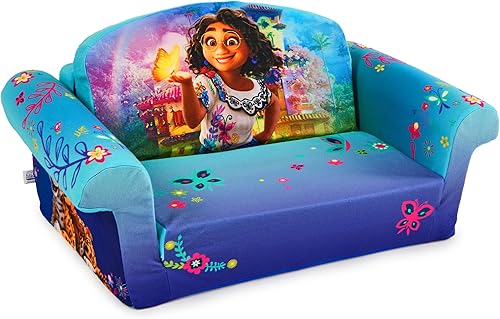 Miniatura 8 de Muebles Marshmallow, Sofá infantil 2 en 1, de espuma, abatible, comprimido, Encanto