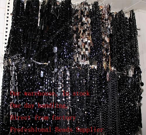 Miniatura 9 de SHG Store - Cuentas redondas, azul oscuro, ojos de gato, tamaño seleccionable, hebra de 15 pulgadas, para joyas hechas a mano, cuentas de bricolaje.